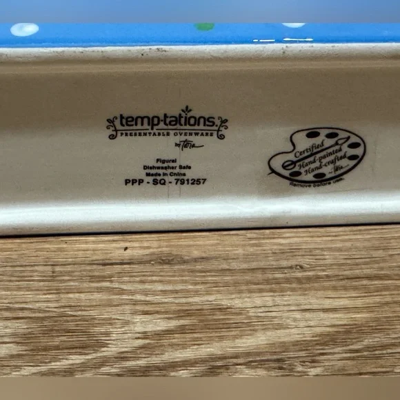 NEW Temp-Tations Holiday Figural Set of 2 Cracker Trays